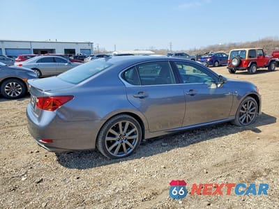 Trzecie zdjęcie samochodu z tyłu: 2014 LEXUS GS 350 BASE VIN:JTHCE1BL8E5021523 - miniatura