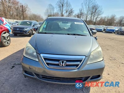 Piąte zdjęcie samochodu w środku: 2007 HONDA ODYSSEY EX VIN:5FNRL38497B451690 - miniatura