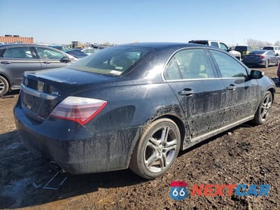 Trzecie zdjęcie samochodu z tyłu: 2010 ACURA RL VIN:JH4KB2F64AC001189 - miniatura