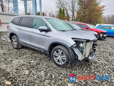 Czwarte zdjęcie samochodu z boku: 2016 HONDA PILOT EXLN VIN:5FNYF6H75GB065105 - miniatura