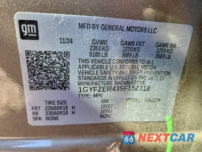 Zdjęcie 13 z 14 samochodu: 2025 CADILLAC XT4 SPORT VIN:1GYFZER43SF152318 - miniatura