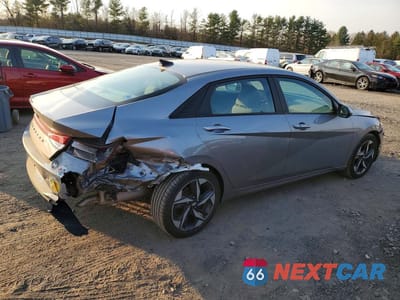 Trzecie zdjęcie samochodu z tyłu: 2023 HYUNDAI ELANTRA SEL VIN:KMHLS4AG4PU508643 - miniatura