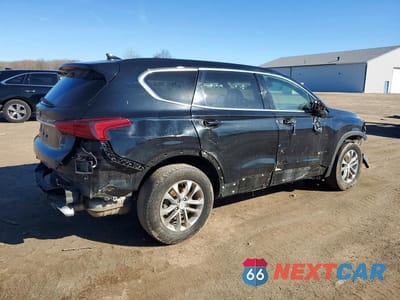 Trzecie zdjęcie samochodu z tyłu: 2020 HYUNDAI SANTA FE SEL VIN:5NMS3CAD0LH223209 - miniatura