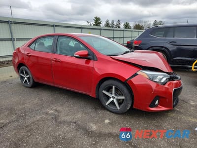 Czwarte zdjęcie samochodu z boku: 2014 TOYOTA COROLLA S VIN:2T1BURHEXEC079174 - miniatura