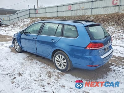 Drugie zdjęcie samochodu z przodu: 2018 VOLKSWAGEN GOLF SPORTWAGEN S VIN:3VW117AU9JM750715 - miniatura
