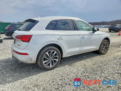 Trzecie zdjęcie samochodu z tyłu: 2022 AUDI Q5 PREMIUM PLUS 45 VIN:WA1EAAFY4N2122131 - miniatura