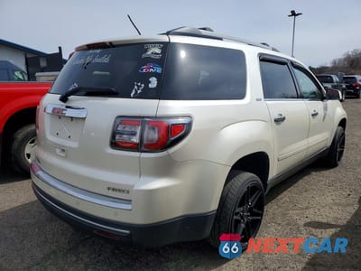 Trzecie zdjęcie samochodu z tyłu: 2014 GMC ACADIA SLT-2 VIN:1GKKVSKD6EJ343729 - miniatura