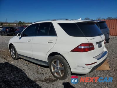 Drugie zdjęcie samochodu z przodu: 2014 MERCEDES-BENZ ML 350 VIN:4JGDA5JB5EA299199 - miniatura