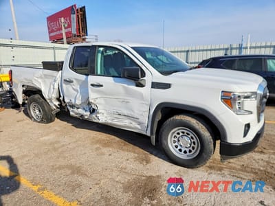 Czwarte zdjęcie samochodu z boku: 2019 GMC SIERRA C1500 VIN:1GTR8AEH0KZ272163 - miniatura