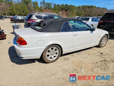 Trzecie zdjęcie samochodu z tyłu: 2001 BMW 325 CI VIN:WBABS33401JY52098 - miniatura