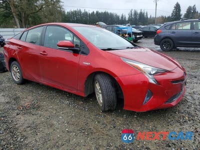 Czwarte zdjęcie samochodu z boku: 2017 TOYOTA PRIUS FOUR VIN:JTDKARFU1H3529150 - miniatura