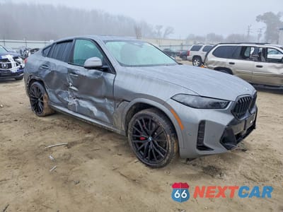 Czwarte zdjęcie samochodu z boku: 2026 BMW X6 XDRIVE40I VIN:5UX33EX09T9222607 - miniatura