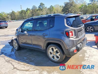 Drugie zdjęcie samochodu z przodu: 2018 JEEP RENEGADE LIMITED VIN:ZACCJADB5JPG86236 - miniatura