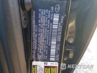 Zdjęcie 13 z 14 samochodu: 2023 LEXUS ES 300H BASE VIN:58ACA1C17PU034500 - miniatura