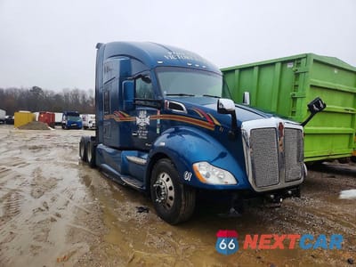 2019 KENWORTH T680 SEMI TRUCK 1XKYD49X1KJ282634 - główne zdjęcie licytacji z USA - miniatura