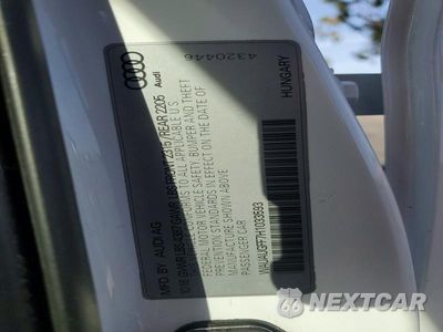 Zdjęcie 12 z 12 samochodu: 2017 AUDI A3 2.0 VIN:WAUAUGFF7H1033593 - miniatura