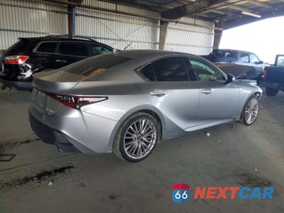 Trzecie zdjęcie samochodu z tyłu: 2022 LEXUS IS 300 BASE VIN:JTHD81F2XN5050034 - miniatura