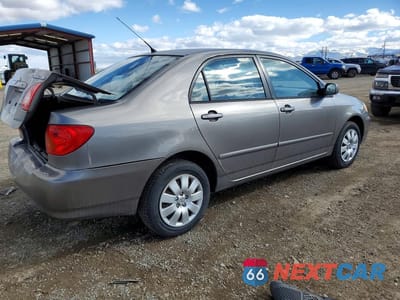 Trzecie zdjęcie samochodu z tyłu: 2003 TOYOTA COROLLA LE VIN:1NXBR32E33Z055186 - miniatura