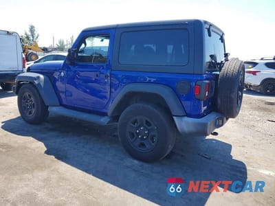 Drugie zdjęcie samochodu z przodu: 2018 JEEP WRANGLER SPORT VIN:1C4GJXAG2JW280163 - miniatura
