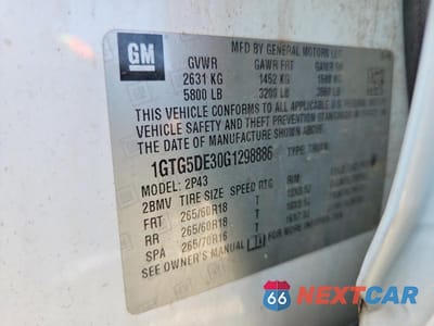 Zdjęcie 13 z 13 samochodu: 2016 GMC CANYON SLT VIN:1GTG5DE30G1298886 - miniatura