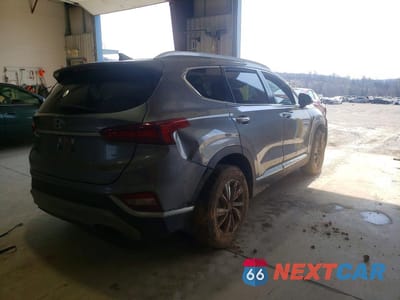 Trzecie zdjęcie samochodu z tyłu: 2019 HYUNDAI SANTA FE ULTIMATE 2.4L VIN:5NMS5CAD6KH079402 - miniatura