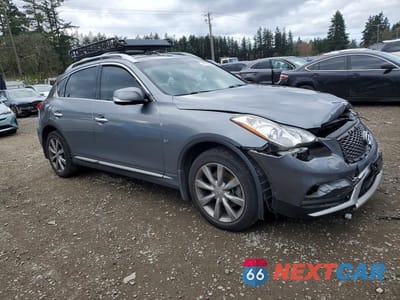 Czwarte zdjęcie samochodu z boku: 2017 INFINITI QX50 BASE VIN:JN1BJ0RR4HM410153 - miniatura