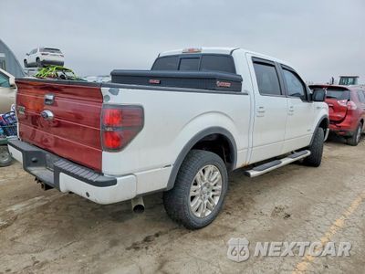 Trzecie zdjęcie samochodu z tyłu: 2011 FORD F150 SUPERCREW VIN:1FTFW1ET9BKE08540 - miniatura