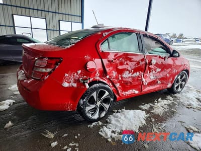 Trzecie zdjęcie samochodu z tyłu: 2017 CHEVROLET SONIC PREMIER VIN:1G1JF5SB5H4124809 - miniatura