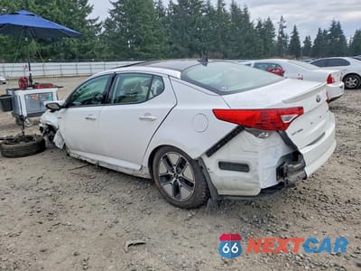 Drugie zdjęcie samochodu z przodu: 2013 KIA OPTIMA HYBRID EX VIN:KNAGM4AD0D5058109 - miniatura