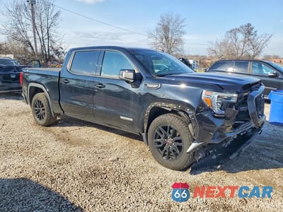 Czwarte zdjęcie samochodu z boku: 2021 GMC SIERRA K1500 ELEVATION VIN:3GTU9CED3MG252377 - miniatura