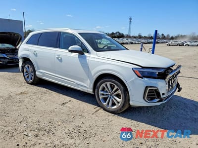 Czwarte zdjęcie samochodu z boku: 2025 AUDI Q7 PREMIUM PLUS VIN:WA1LCBF73SD012914 - miniatura