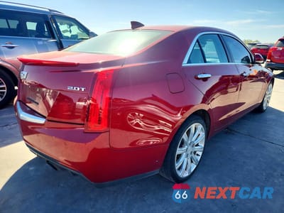 Trzecie zdjęcie samochodu z tyłu: 2017 CADILLAC ATS LUXURY VIN:1G6AH5RXXH0137648 - miniatura