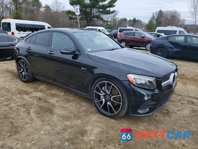 Czwarte zdjęcie samochodu z boku: 2019 MERCEDES-BENZ GLC COUPE 43 4MATIC AMG VIN:WDC0J6EBXKF604871 - miniatura