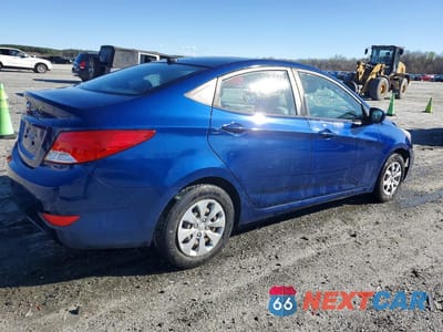 Trzecie zdjęcie samochodu z tyłu: 2017 HYUNDAI ACCENT SE VIN:KMHCT4AEXHU308542 - miniatura