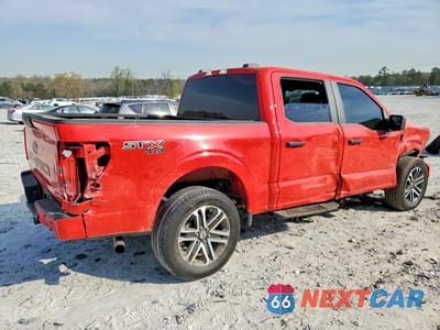 Trzecie zdjęcie samochodu z tyłu: 2023 FORD F150 SUPERCREW VIN:1FTEW1EP4PKD27807 - miniatura