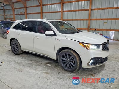Czwarte zdjęcie samochodu z boku: 2019 ACURA MDX VIN:5J8YD4H08KL014928 - miniatura