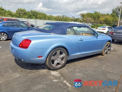 Trzecie zdjęcie samochodu z tyłu: 2008 BENTLEY CONTINENTAL GTC VIN:SCBDR33W18C053330 - miniatura