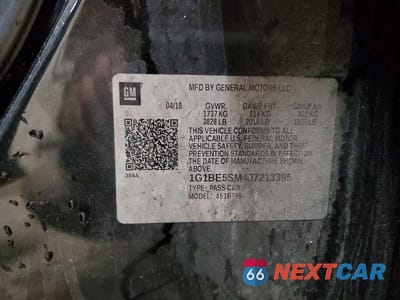 Zdjęcie 12 z 12 samochodu: 2018 CHEVROLET CRUZE LT VIN:1G1BE5SM4J7213395 - miniatura