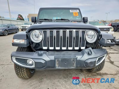 Piąte zdjęcie samochodu w środku: 2021 JEEP WRANGLER UNLIMITED SAHARA VIN:1C4HJXEN0MW545101 - miniatura