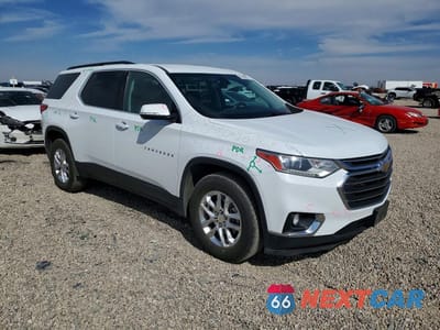 Czwarte zdjęcie samochodu z boku: 2019 CHEVROLET TRAVERSE LT VIN:1GNERHKW2KJ186639 - miniatura