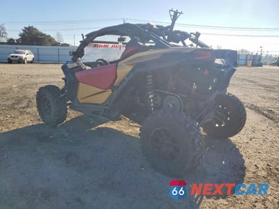 Trzecie zdjęcie samochodu z tyłu: 2021 CAN-AM MAVERICK X3 X RS TURBO RR VIN:3JBVXAV48MK004673 - miniatura
