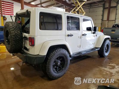 Trzecie zdjęcie samochodu z tyłu: 2017 JEEP WRANGLER UNLIMITED SAHARA VIN:1C4BJWEGXHL537242 - miniatura