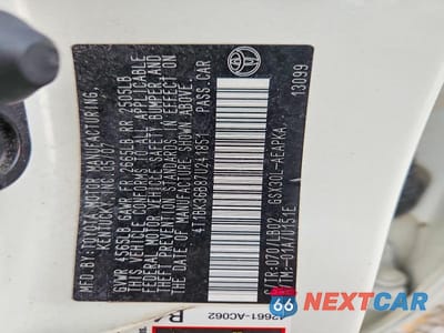 Zdjęcie 12 z 12 samochodu: 2007 TOYOTA AVALON VIN:4T1BK36B87U241851 - miniatura