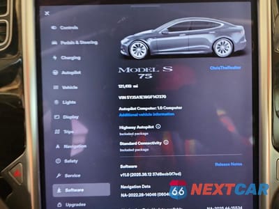 Zdjęcie 9 z 11 samochodu: 2016 TESLA MODEL S VIN:5YJSA1E18GF147370 - miniatura