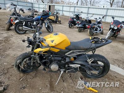 Trzecie zdjęcie samochodu z tyłu: 2024 TRIUMPH MOTORCYCLE STREET TRIPLE 765 RS VIN:SMTA614K9RTBT0914 - miniatura