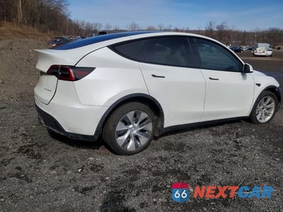 Trzecie zdjęcie samochodu z tyłu: 2022 TESLA MODEL Y VIN:7SAYGDEE6NF373730 - miniatura