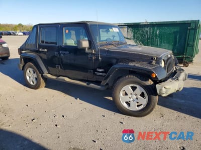Czwarte zdjęcie samochodu z boku: 2007 JEEP WRANGLER SAHARA VIN:1J4GA59177L145799 - miniatura