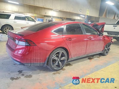 Trzecie zdjęcie samochodu z tyłu: 2023 HONDA ACCORD HYBRID SPORT VIN:1HGCY2F55PA056493 - miniatura