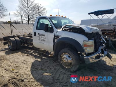 Czwarte zdjęcie samochodu z boku: 2008 FORD F450 SUPER DUTY VIN:1FDXF46R28EC89189 - miniatura