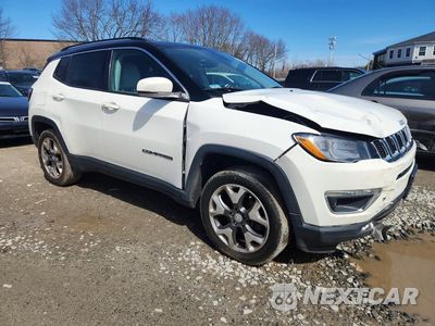 Czwarte zdjęcie samochodu z boku: 2017 JEEP COMPASS LIMITED VIN:3C4NJDCB0HT624841 - miniatura